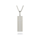Diamond Cross Tag Necklace