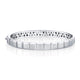 Silver Men's Block Bracelet