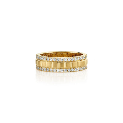 Men's Block Pave Band