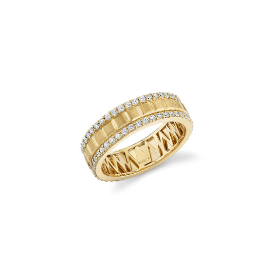 Men's Block Pave Band