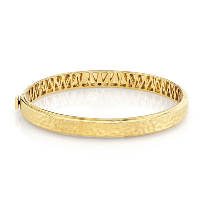 Men's Hammered Bracelet