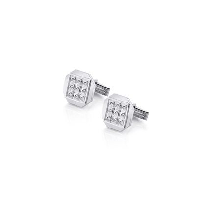 MICHAEL M Men's Men's Tetra Octagon Cufflinks