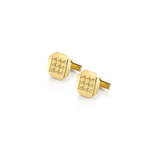 MICHAEL M Men's Men's Tetra Octagon Cufflinks