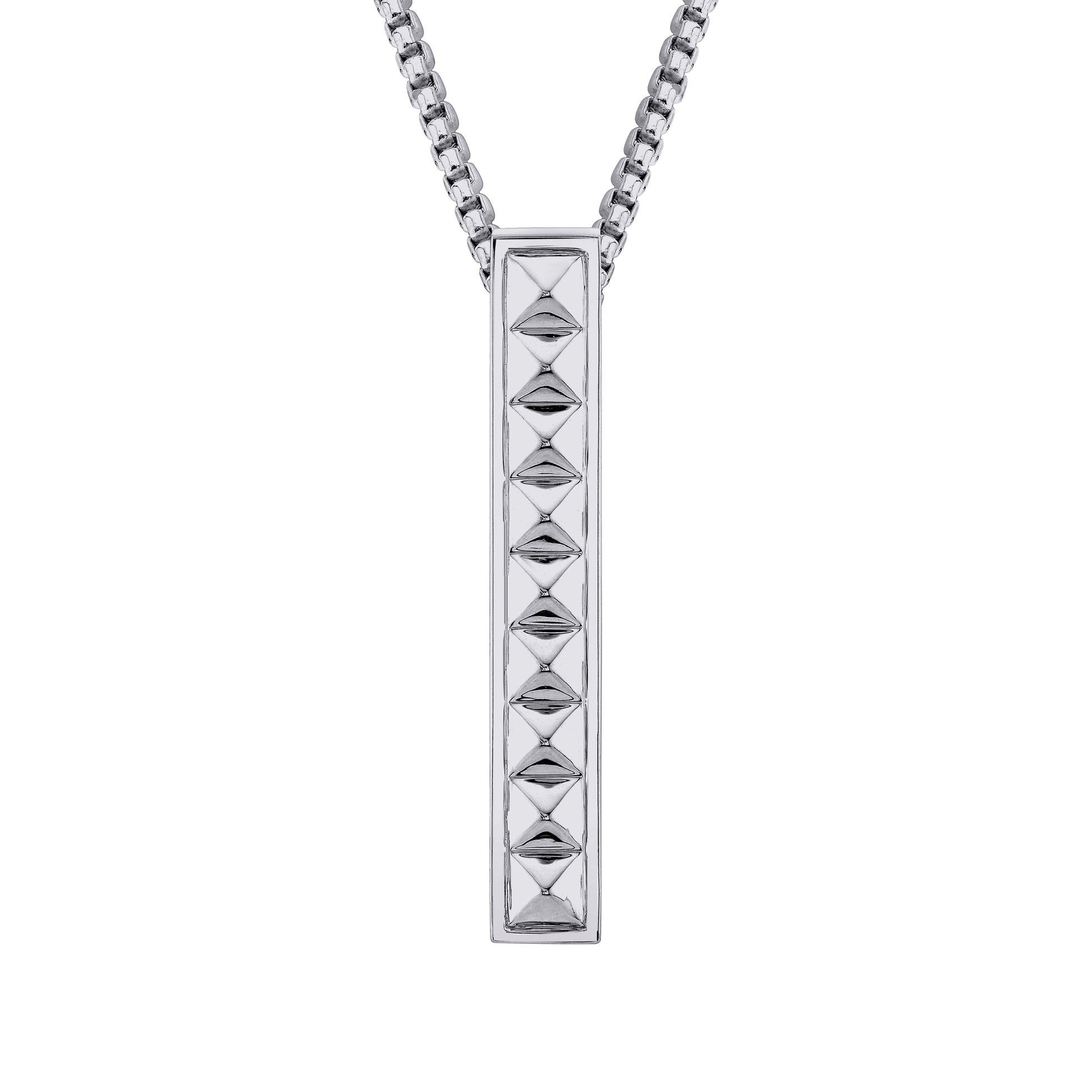 MICHAEL M Men's Men's Tetra Pillar Necklace