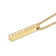 Men's Tetra Pillar Necklace