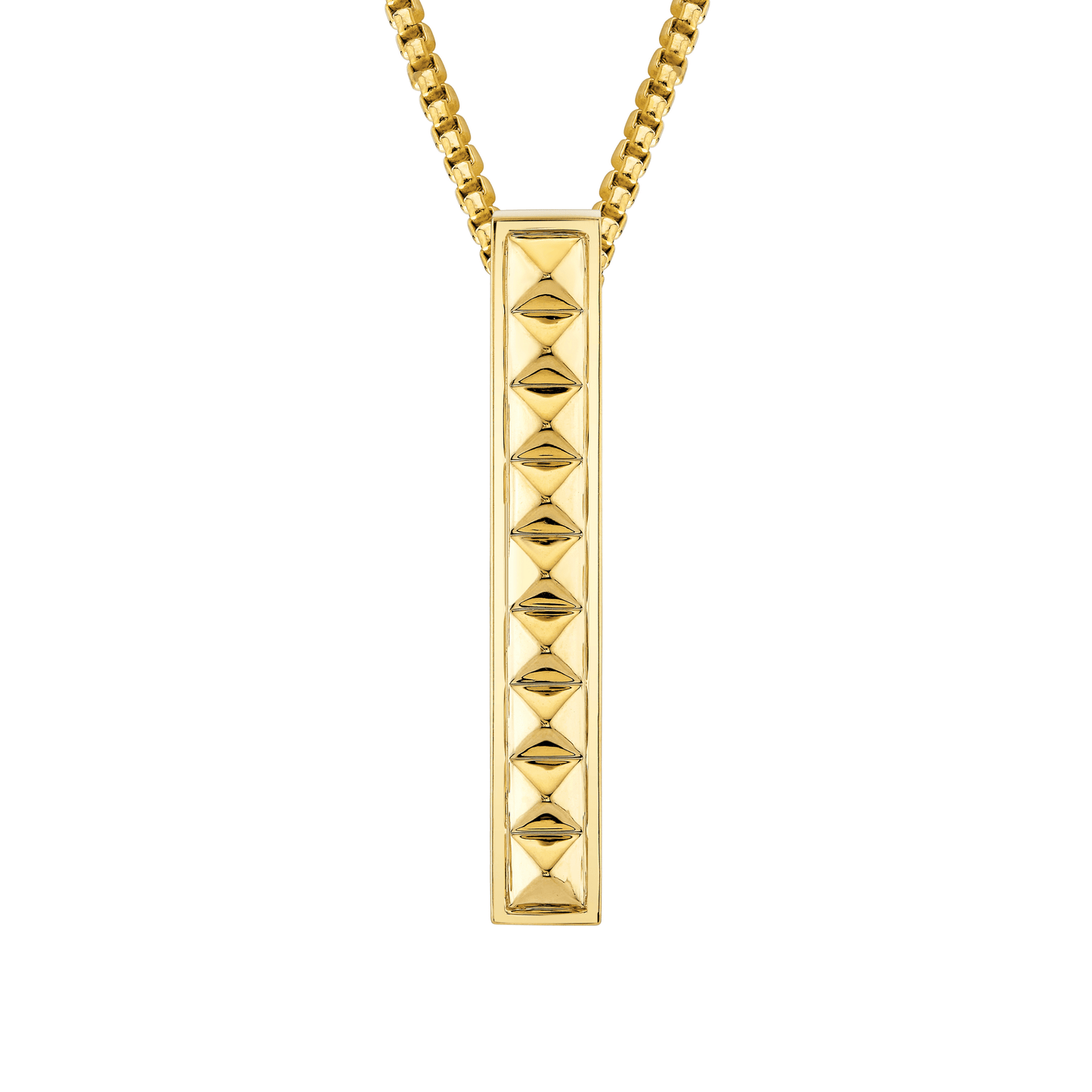 MICHAEL M Men's Men's Tetra Pillar Necklace