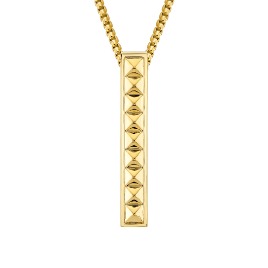 MICHAEL M Men's Men's Tetra Pillar Necklace