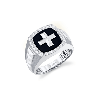 Men's Tetra Signet Ring