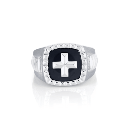 MICHAEL M Men's Men's Tetra Signet Ring