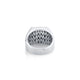 Mens Block Signet Ring