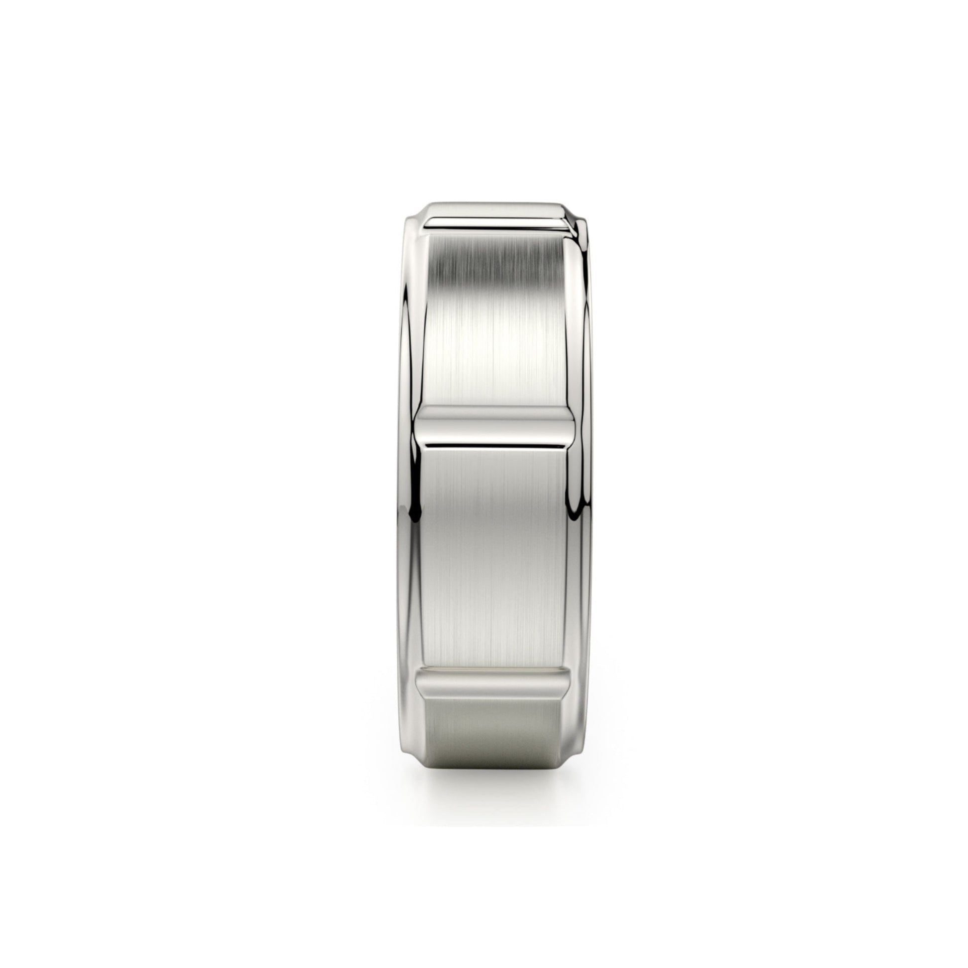 MICHAEL M Men's Platinum / 7 Men's Band MB108 MB-108P
