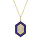 Chroma Pavé Hexagon Pendant