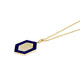 Chroma Pavé Hexagon Pendant
