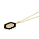 Chroma Pavé Hexagon Pendant
