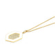 Chroma Pavé Hexagon Pendant