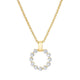 MICHAEL M Necklaces 14K Yellow Gold Large Cloud Pendant P384