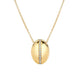 MICHAEL M Necklaces 14K Yellow Gold Orb Split Pendant P527