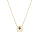 MICHAEL M Necklaces 14K Yellow Gold / Sapphire - September Signature Birthstone Necklace CN435SA