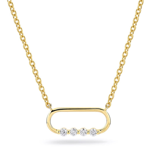 MICHAEL M Necklaces Cloud Link Necklace
