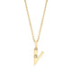 Deco Initial Pendant
