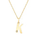 Deco Initial Pendant