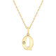 Deco Initial Pendant