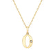 Deco Initial Pendant
