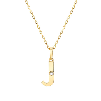 Deco Initial Pendant