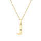 Deco Initial Pendant