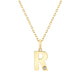 Deco Initial Pendant