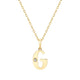 Deco Initial Pendant
