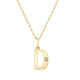 Deco Initial Pendant