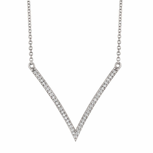 Diamond V Pendant