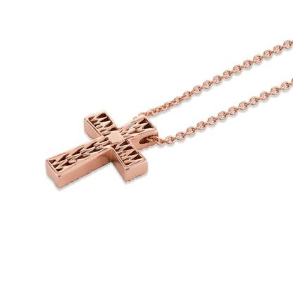 Europa Pave Cross Pendant