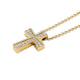 Europa Pave Cross Pendant