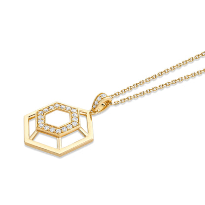 Hex Truss Pendant