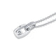 Link Pendant with Bezel Set Diamond