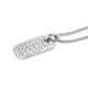 MICHAEL M Necklaces Men's Tetra Dog Tag