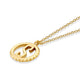 Mini Tetra Initial Medallion