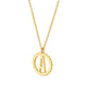 Mini Tetra Initial Medallion