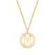 Mini Tetra Initial Medallion