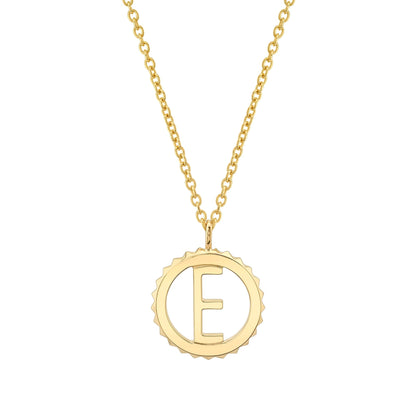 Mini Tetra Initial Medallion