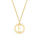 Mini Tetra Initial Medallion