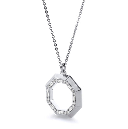 Octave Baguette Necklace