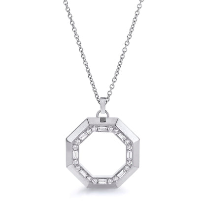 Octave Baguette Necklace