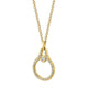 Pavé Mini Signature MM Tetra Pendant