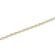 Round Bezel Tennis Necklace
