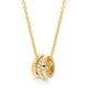 Tetra 3 Ring Necklace