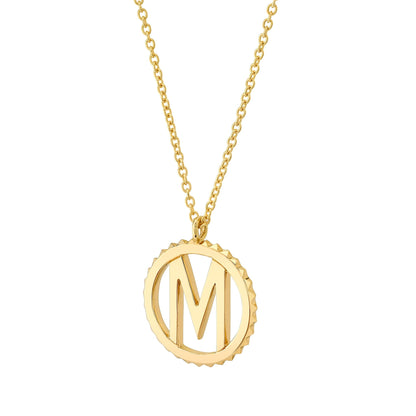 Tetra Initial Medallion