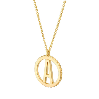 Tetra Initial Medallion